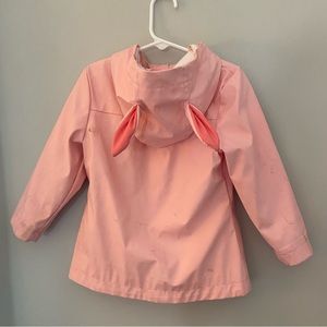 Cat & Jack Bunny Rain Jacket Size 3T Pink